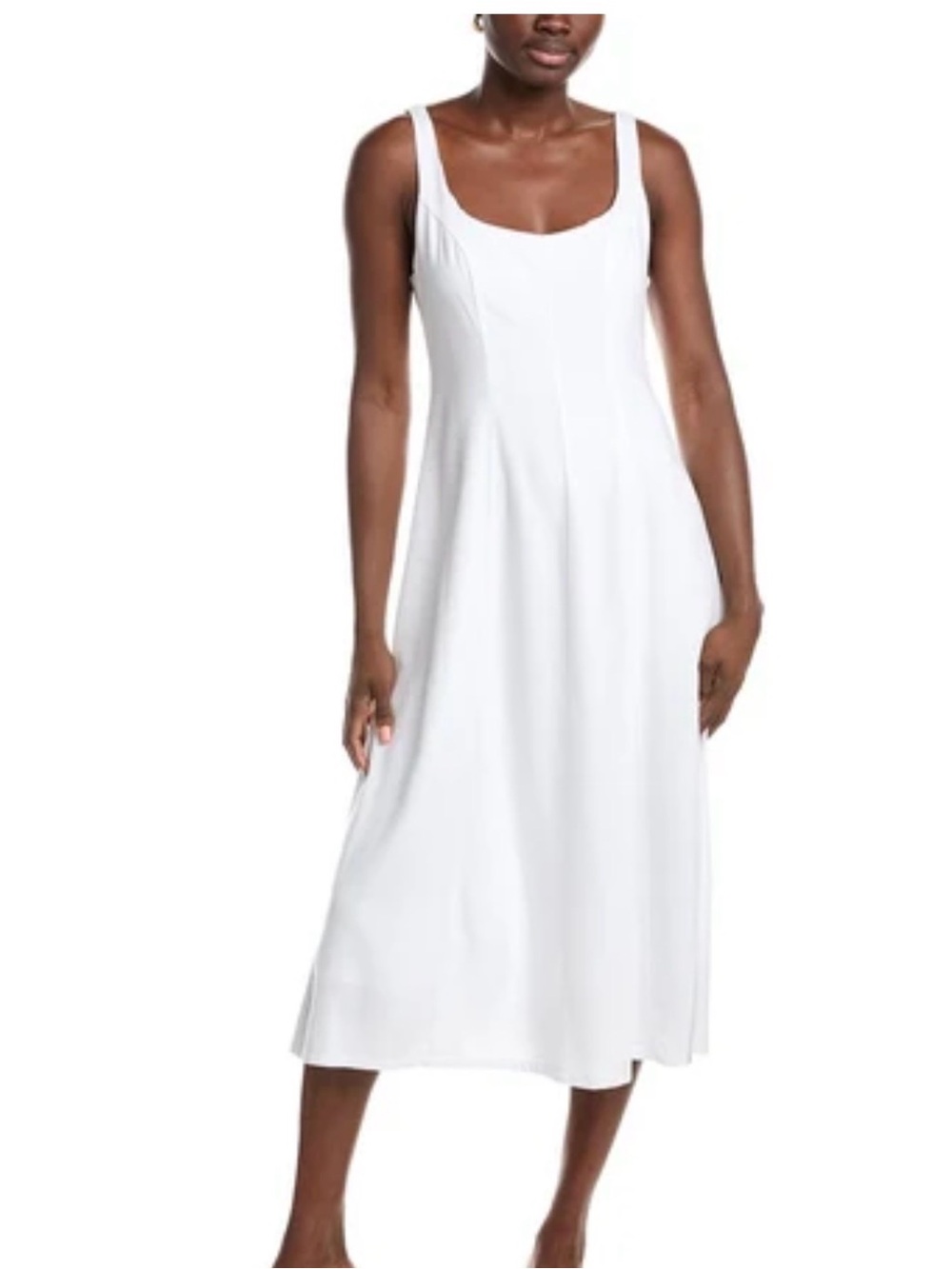 Nanette Lenore linen blend midi dress